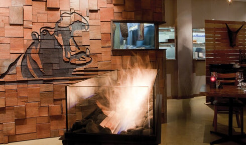 Ecosmart Fire XS340 Ethanol Burner - Stainless Steel Finish - ESF.B.XS3.WTT